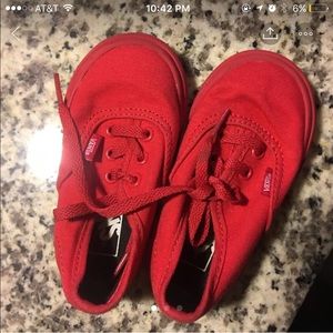 Red vans